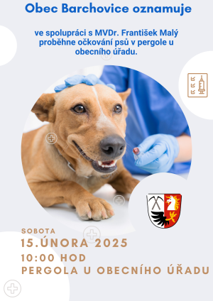 Očkování psů 2025 1